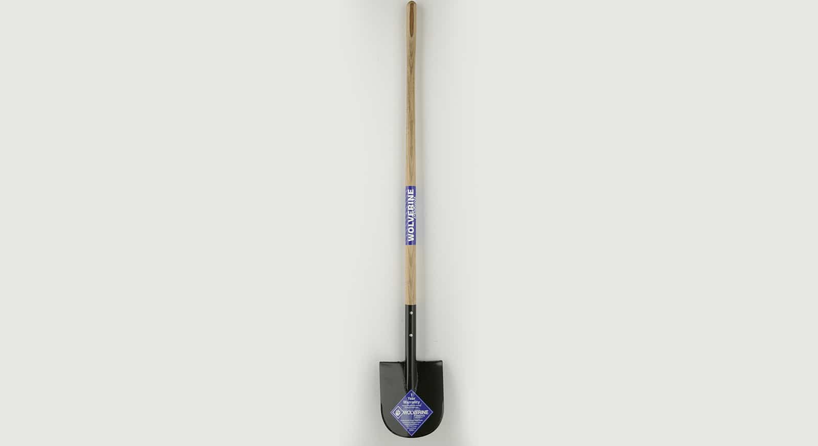 Wolverine Round Shovel Wood handle